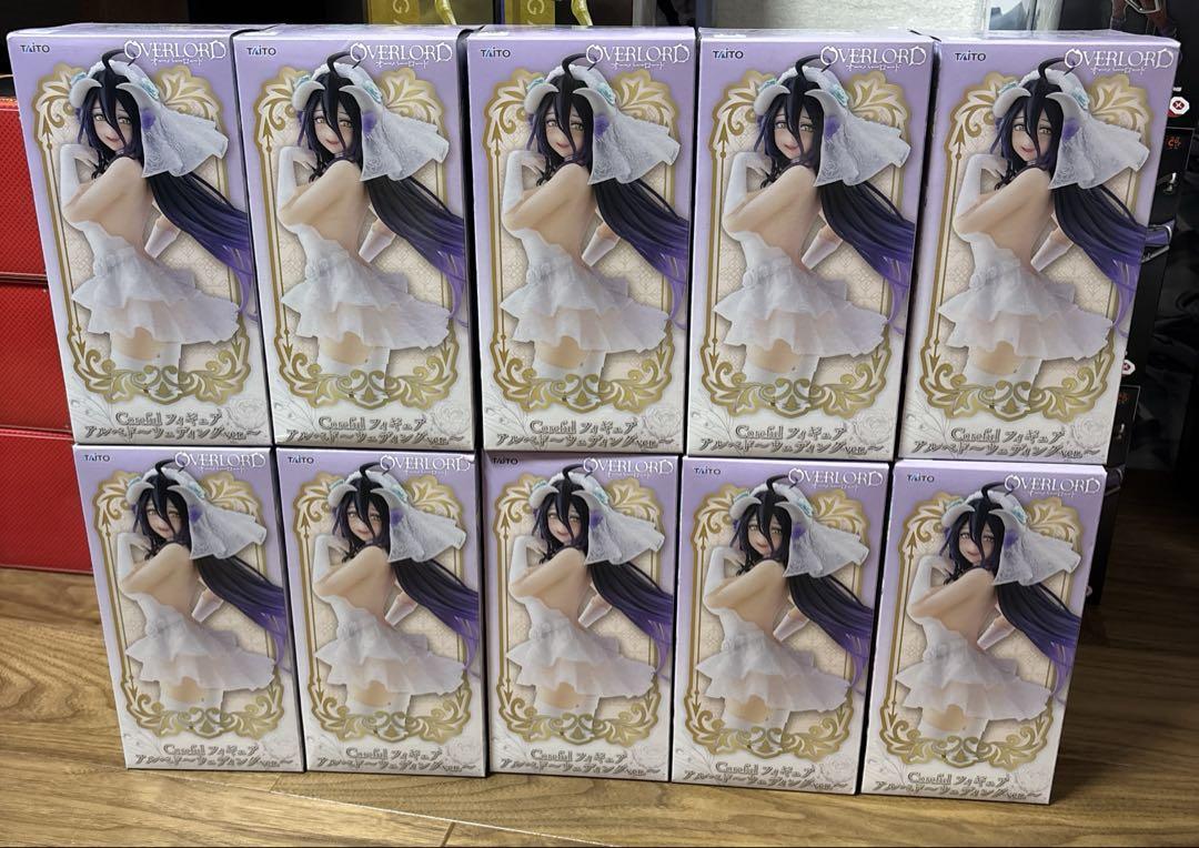 

[USED] OVERLORD Albedo Coreful Figure Set of 10