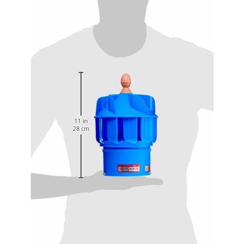 Sanwa Natural Ventilation Rotary Ventilator, Blue S, Type 4, S-123