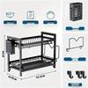 Nordic Foldable Double-Layer Dish Drying Rack