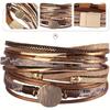 Vintage Bohemian Multi Layer Bracelet | Handmade with Gold Accents, Women's Wristbands Exude A Fashionable Feel, Perfect for Casual Wear