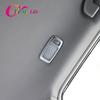 Color My Life 3Pcs/Set Chrome Front Reading Light Cover Back Reading Lamp Trim for Nissan X-trail Xtrail T32 Rogue 2014