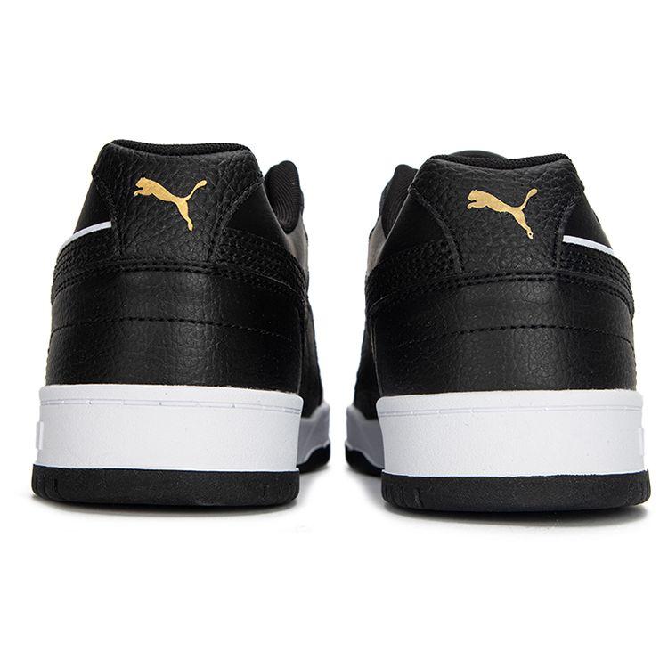 Puma RBD Game Low Black White Unisex Sneakers Team-Gold 386373-07