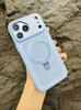 Applicable To iPhone11promax Mobile Phone Case Magnetic Suction Bracket Apple 11 Heat Dissipation Mesh Skin Matte Protective Case