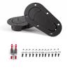 Car Hood Lock Kit Universal Racing Car Hood Pin Engine Bonnet Latch Lock Kit Refitting With Keys Hood Lock Mount Car Accessorie