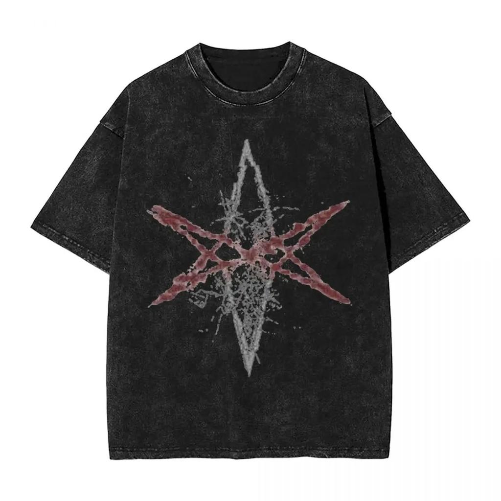 Bring Me The Horizons T-Shirt Rock Music Harajuku T Shirts Short Sleeve Streetwear Tshirt Summer Men Women Washed Oversized Tees
