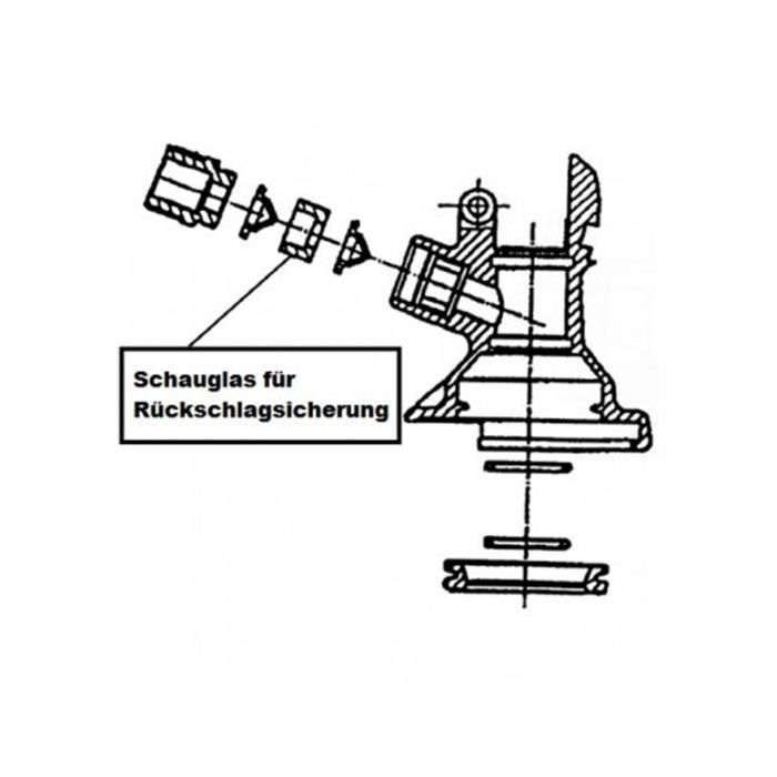 Voyant pour la fermeture du fût - ICH-ZAPFE.DE - Hiwi Herzberg-Micro Matic