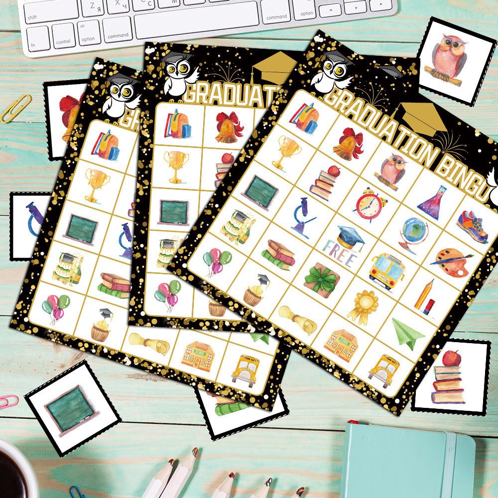 Graduation Theme Season Campus Party Entertainment Desktop Card Game Props