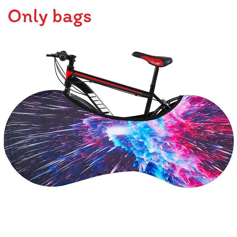 Bike Elastic Anti Dust Cover Indoor Bicycle Storage Bag Garage Wheel Chain Cover