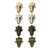 1 Set Metal Push Tongue Closure Lock Durable Anti-Rust Clasp Parts for DIY Handbag Leather Making Craft Accessory