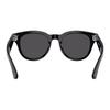 Burberry Logo Detail Plate Frame Round Sunglasses Men's Black