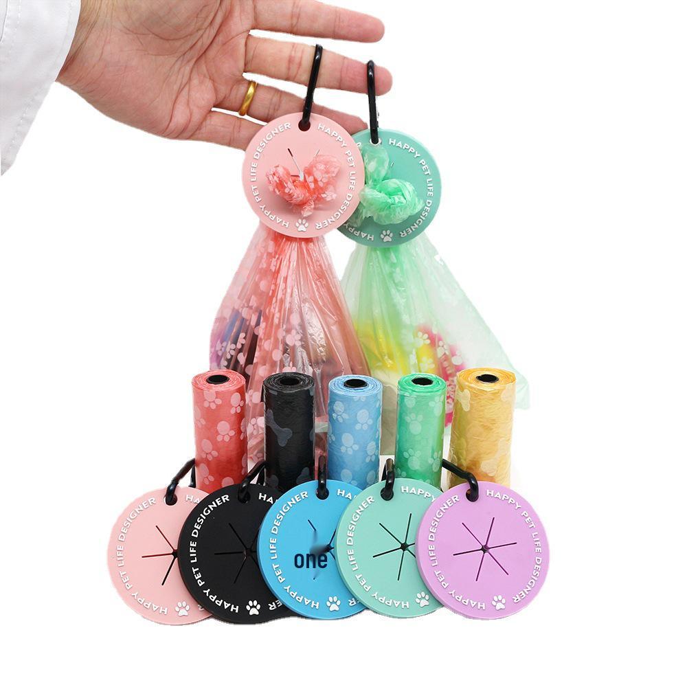 Hands-Free Dog Leash with Poop Bag Clip and Pooper Scooper Handle