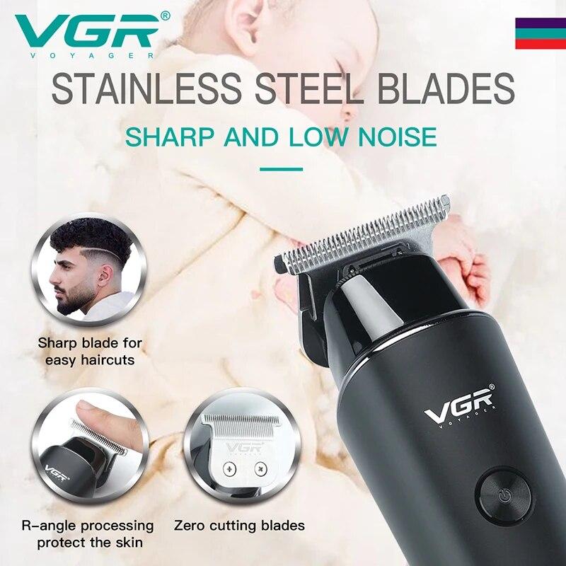 Barber Hair Carving Edging Machine Contour Trimmer LCD Detailing Beard Head Clipper Trimar Haircut Cutter Digital T Cut VGR V937