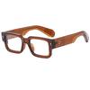 Classical Outdoor Shades Trendy Glasses Vintage Punk Gradient Women Dark Green Sun Glasses Rivet Eyewear for Thick Frame