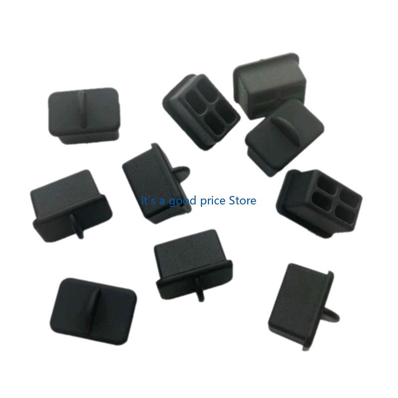 10Pcs Fiber Optical SFP Interfaces Dust Protectors Dust Caps Cage for Convenient Storage and Usage
