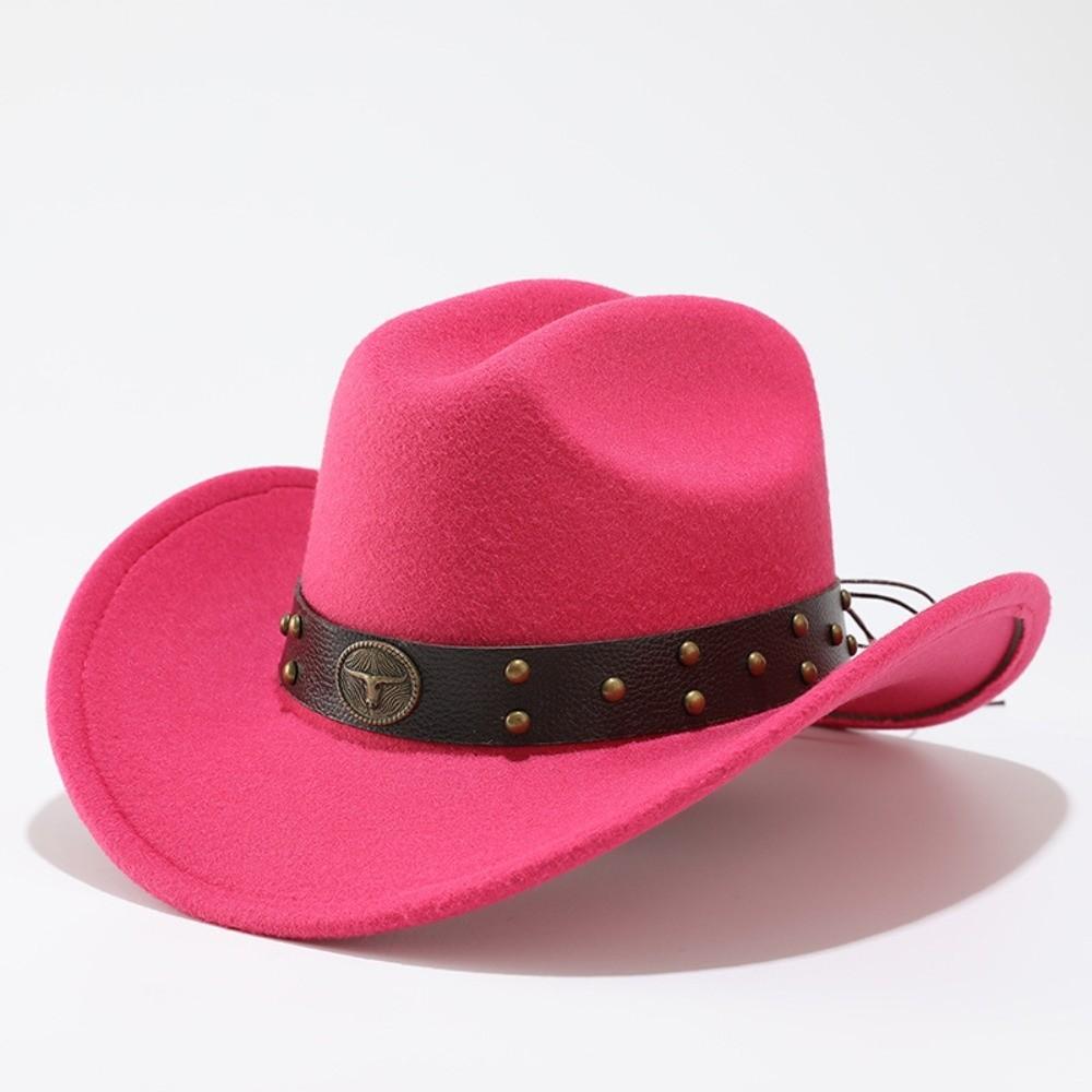 Faux Suede Wide Brim Hat Wide Brim Faux Suede Hat Fashion Sun Protection Hat  For Men Women
