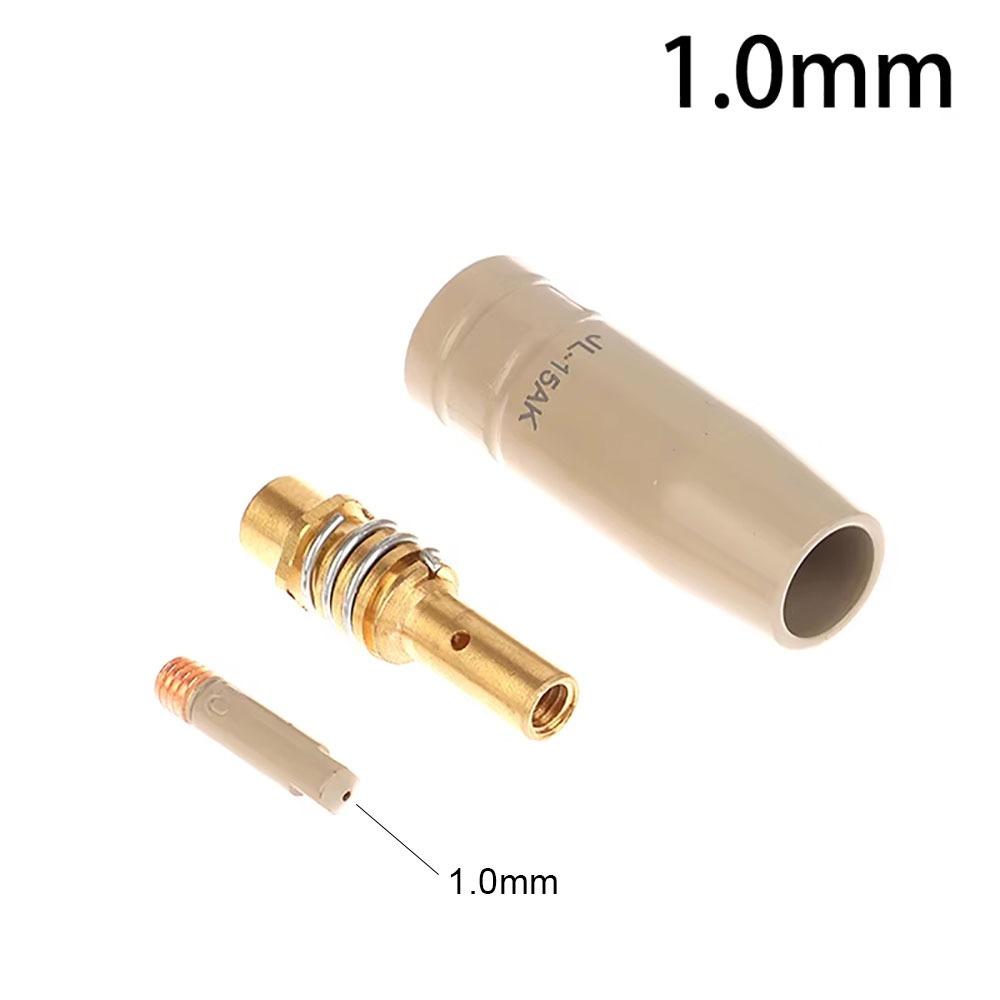 3Pcs/Set 0.8/1.0/1.2mm 15AK Welding Torch Nozzle  for 15AK MIG MAG Welding Torch