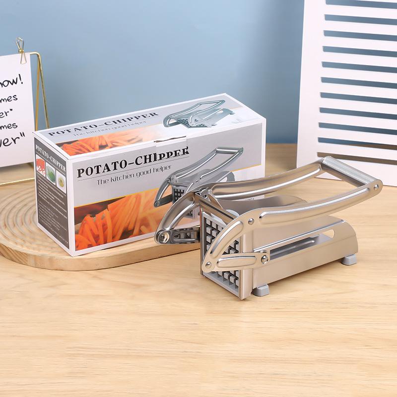 Multi Functional Stainless Steel Vegetable Slicer for Potatoes, Cucumbers, Carrots серебряный