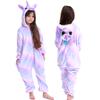 Children's Onesie Pajamas Kigurumi Costume Unicorn 115-125 Cm [M-Onesie106]