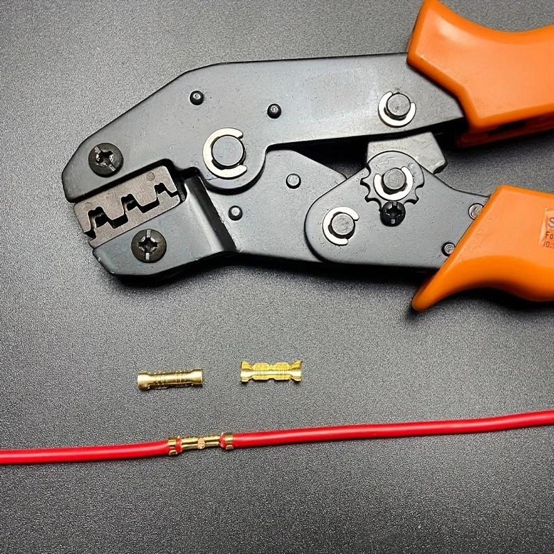 U Shaped Electrical Copper Buckle Wire Connectors Terminals