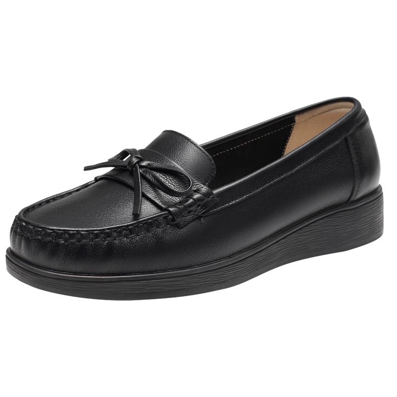 Red Dragonfly Women s Leather Comfort Loafers 35