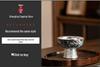 Silver-Plated Dragon Gongfu Tea Cup: Elegant Gift for Elders, Leaders, Parents - Perfect for Birthdays and Housewarmings