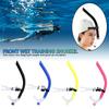 High Quality Professional Dry Top Snorkel - Silicone Adjustable Breathing Tube for Swimming Snorkeling Diving Training For Adult