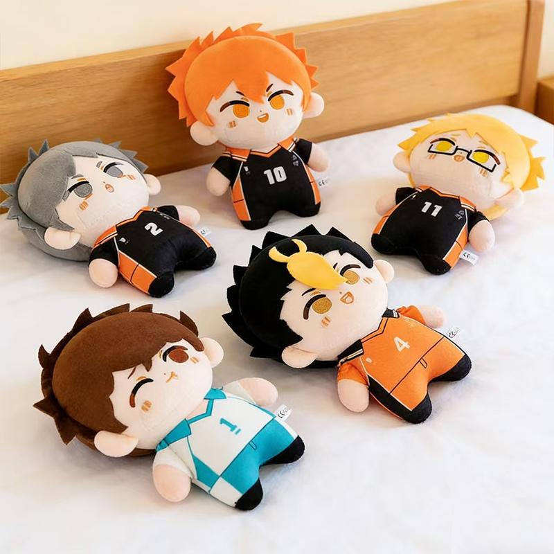 Anime Haikyuu Series Plush Cartoon Hinata Shoyo Tobio Kageyama Kei Tsukishima Stuffed Fans Collection Cute Gift For Friend