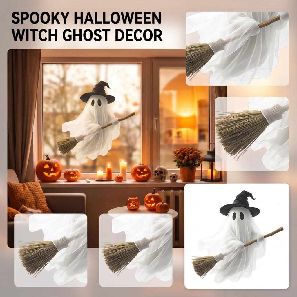 Halloween Wall Decals Stickers for Bedroom Living Room Entryway Home Decor