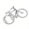 Stainless Steel Bicycle-Shaped Bottle Opener Creative and Interesting, Suitable for Beer, Wine, Juice Opening Kitchen Gadget