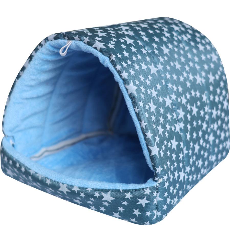 

Попугай Теплый Гамак: Хлопковое гнездо из тигровой шкуры для мелких домашних животных, таких как хомяки, ежи, белки и морские свинки Small 8*8