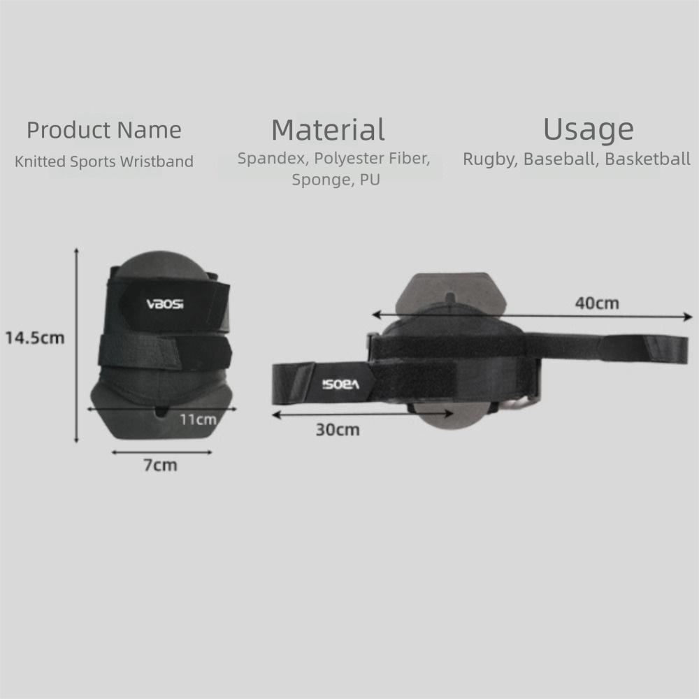 1 Pair Double Compression American Football Wrist Wraps Rugby Traning Wristband Unisex