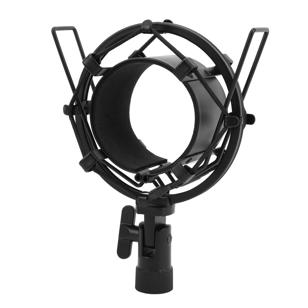 65mm Microphone Shock Mount Mic Clip Holder Anti Vibration for 55‑65mm Diameter Studio Mic