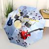 1pc Music Instruments Themed High-quality Umbrella,Automatic Opening and Closing Umbrella,Multi-functional Umbrella G0811364