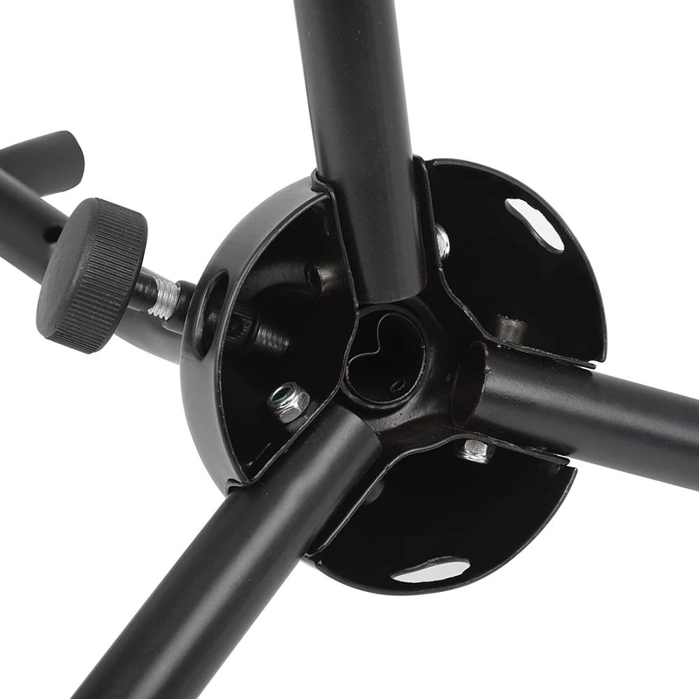 Saxophone Stand Foldable Portable Metal Sax Tripod Holder Saxophone Support Bracket Woodwind Musical Instrument Accessories
