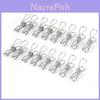 Elegant And Sturdy 20x Stainless Steel Laundry Clips For Efficient Drying And Secure Fastening Of Items