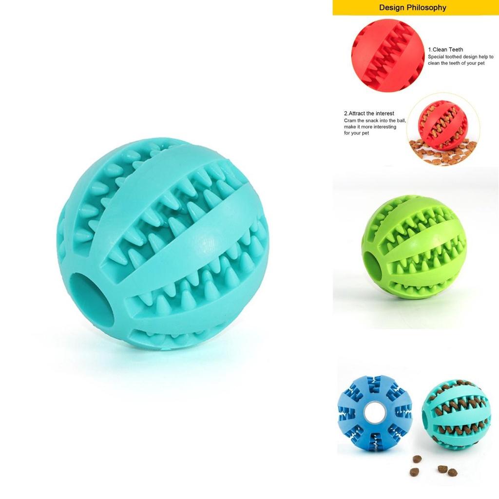 Non-toxic Rubber Pet Ball For Iq Training And Chew Resistant Playtime