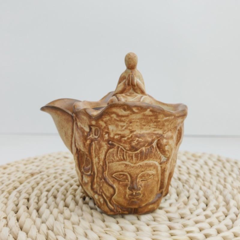 

Old Rock Mud Rough Pottery Tea Pot Retro Teapot Tea Kettle Tea Ceremony Tea Making Single Pot Tea Ceremony