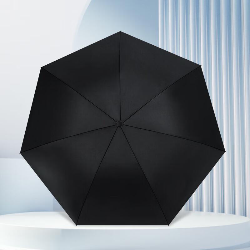 Hongye Three-fold UV Protection Sun & Rain Umbrella