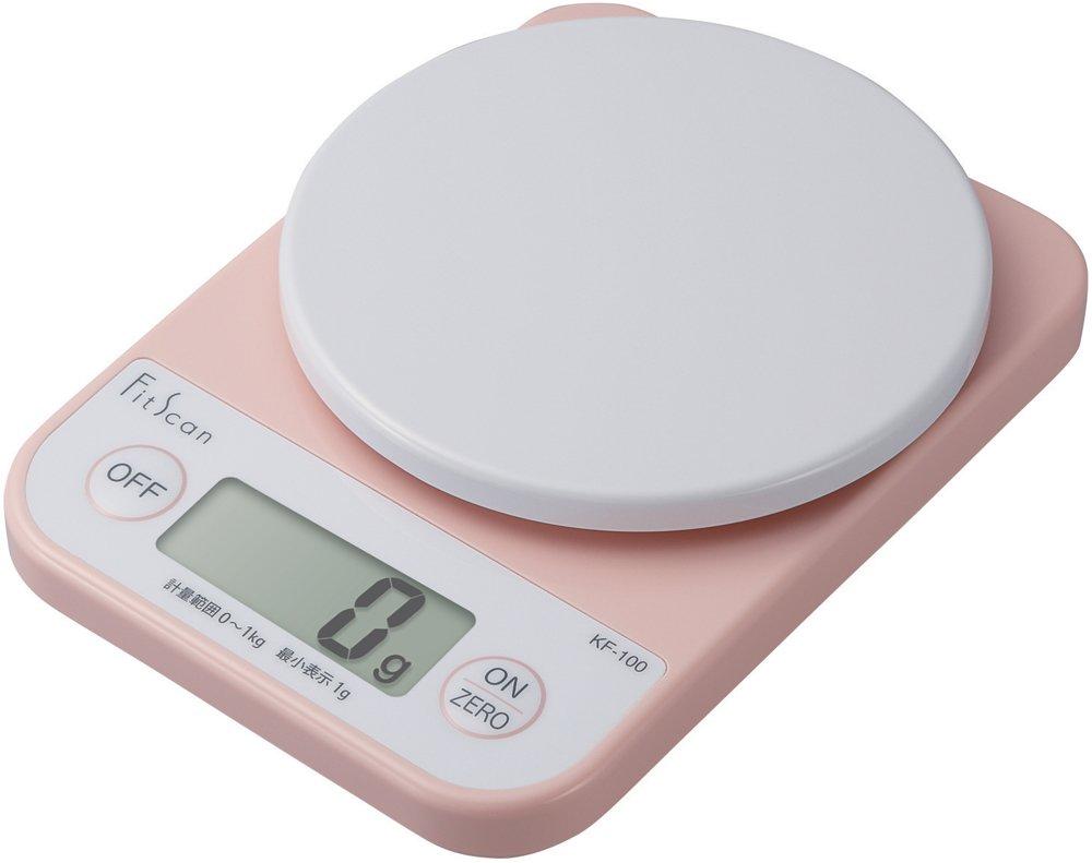 

Tanita Cooking Digital Kitchen 1kg 1g PK Scale, Scale, Capacity, Increments, Pink, KF-100