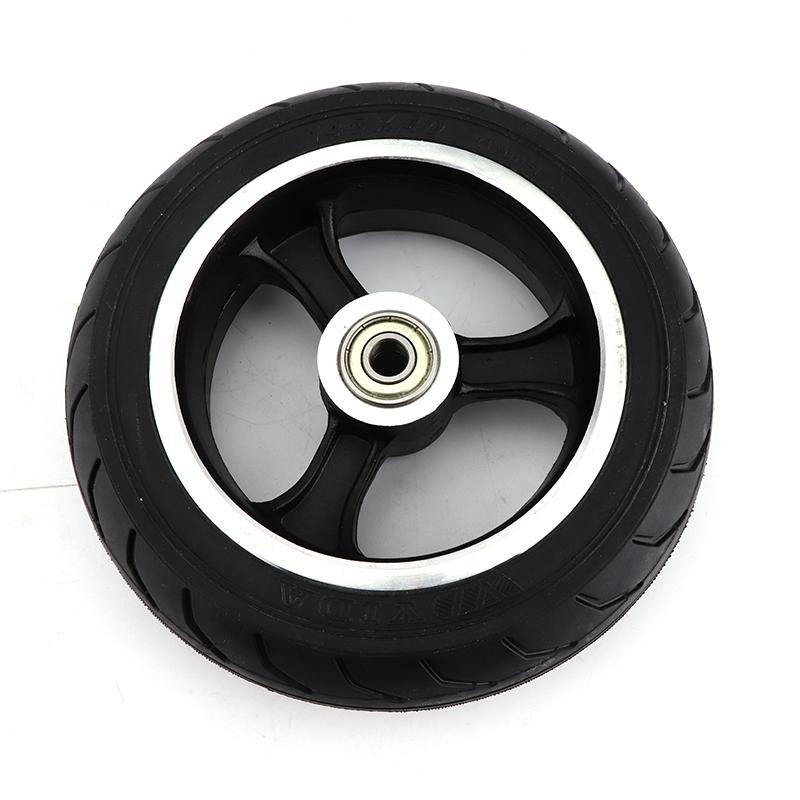 5.5-6 Inch Wheel 145x40 Solid Tire with Aluminum alloy Hub for Mini Electric Scooter Fastwheel F0 ackhot Carbon Fiber Scooter