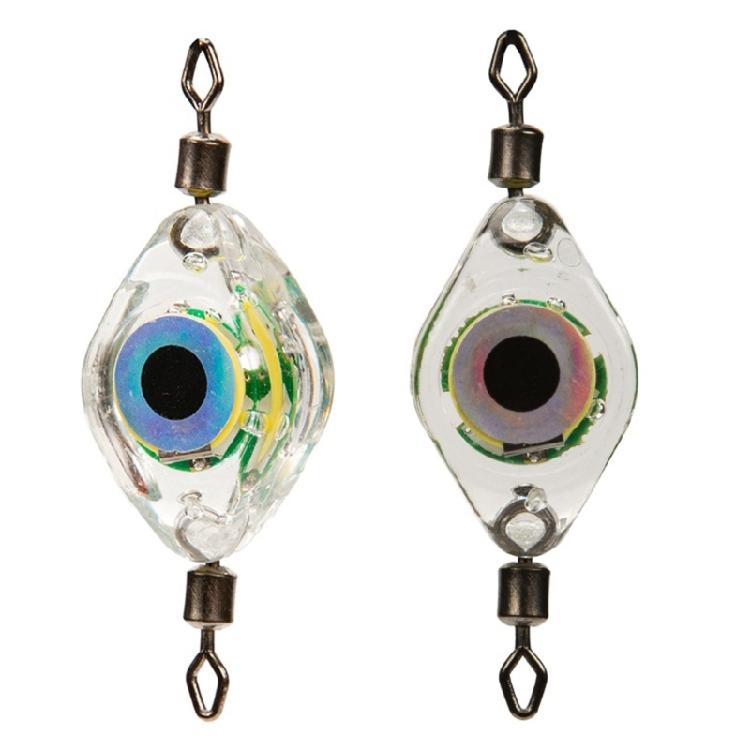 LED Underwater Fishing Light Small Fishes Eye LED Fishing Light Attractants Lures for Night Fishing Freshwater Saltwater