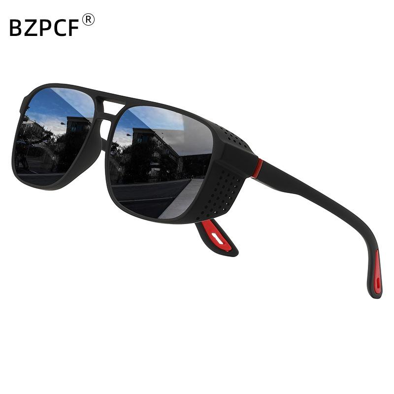 

UV-proof glasses, new technology, European and American retro polarized sunglasses, double-beam square hollow retro sunglasses