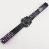 Men's High-End Rhinestone Studded Punk Leather Belt