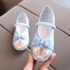Nice Han Chinese Clothing Ancient Style National Embroidery Kids Shoes Chinese Style Handwork Silk Kids Girl Canvas Shoes I09132