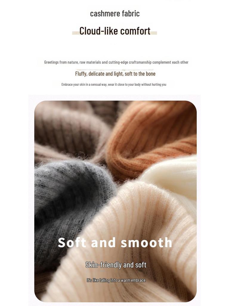 Women’s V-Neck Cashmere Camisole Sweater - Fitted, Sleeveless with Elegant Back Design for Autumn & Winter