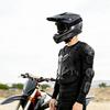 Adult Motorcycle Armor Riding Gear Set Off-Road ATV Dirt Bike Protection With Knee Elbow Shoulder Pads Black