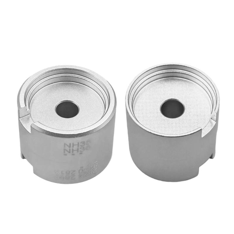 Multipurpose Watchmaker Tool with Alloy Steel Base Movement Seat Suitable for Professional Watch Repair and Assembly