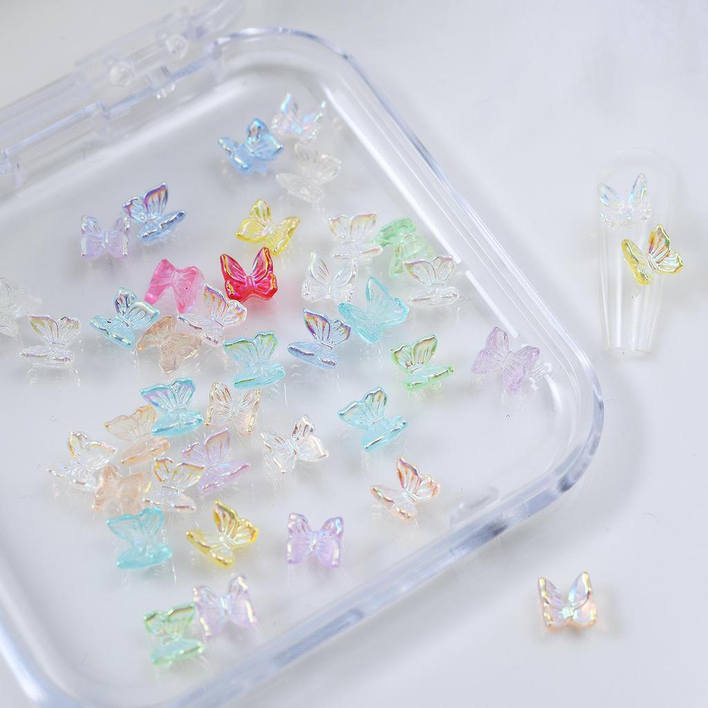 Aurora 3D Gilded Butterfly Nail Art DIY Decorations
