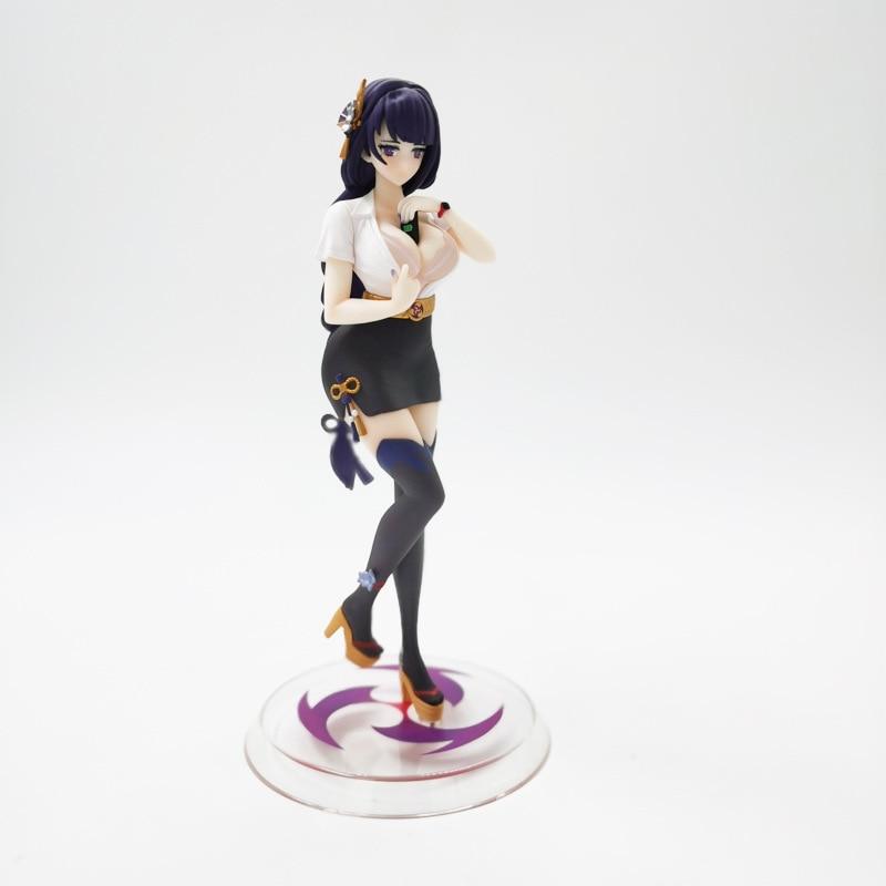 Anime Genshin Impact General Thunderbolt Action Figure Collection Model Toy Gifts