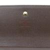 LOUIS VUITTON Portefeiulle International Purse N61217 Brown Damier canvas unisex Used